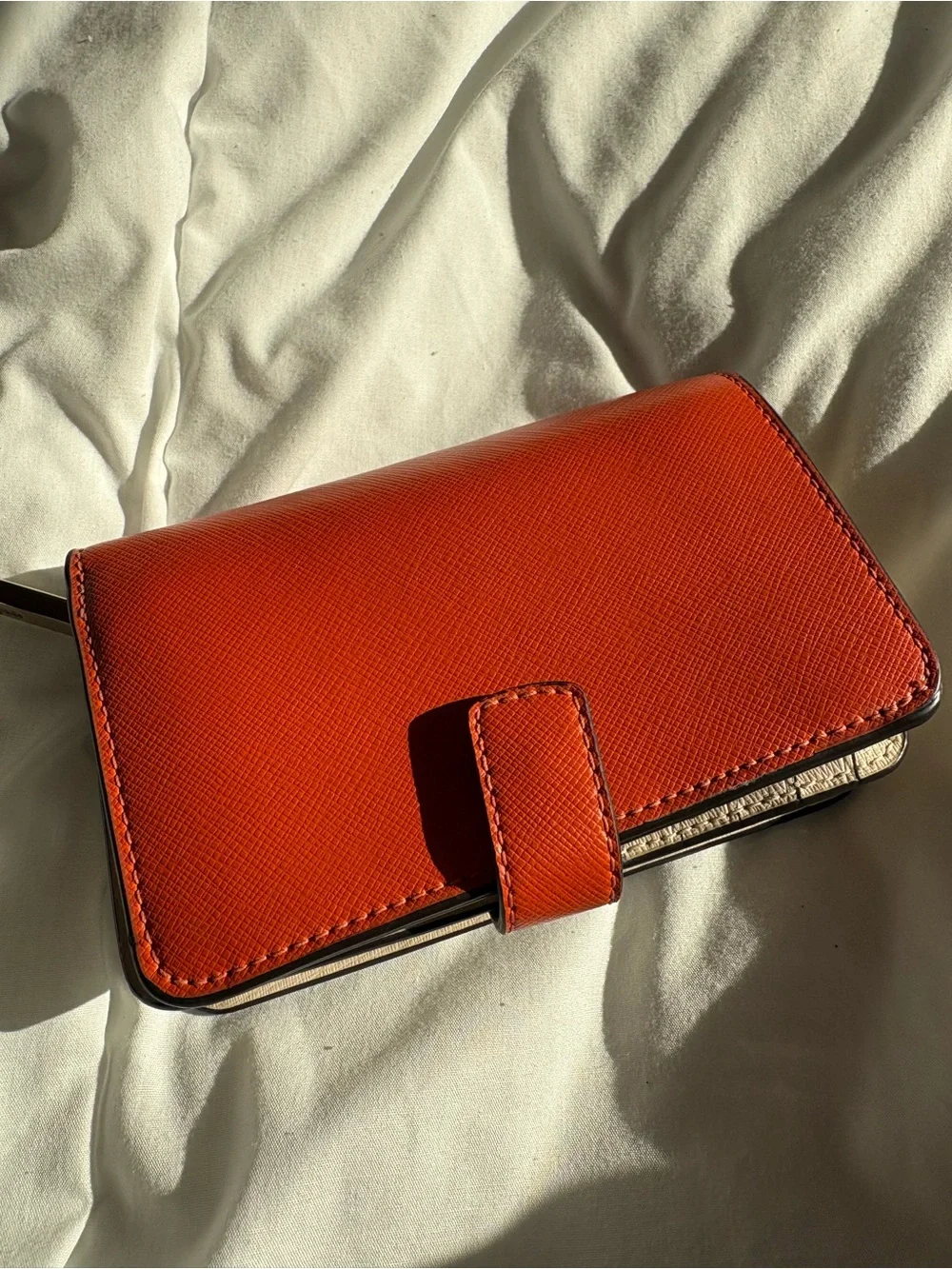 kate spade New York Orange Zip Wallet